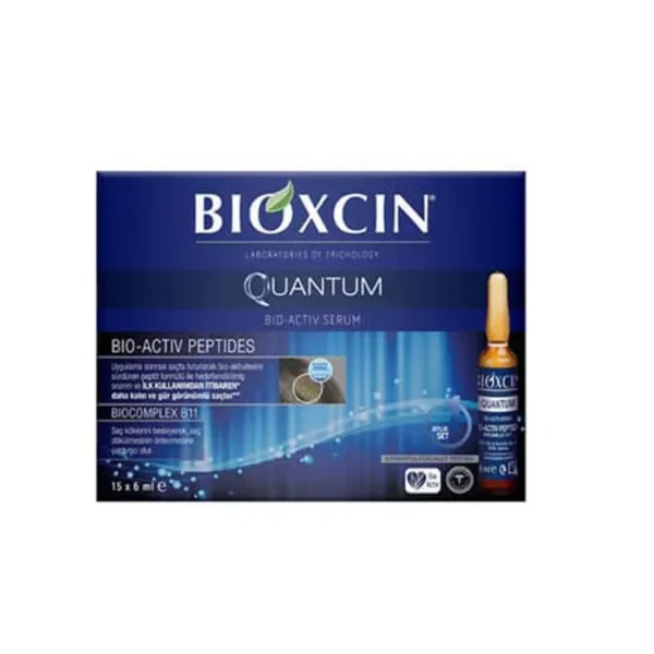 پک سرم تقویت کننده مو بيوکسين Bioxcin Quantum پانزده عددی 90ميل
